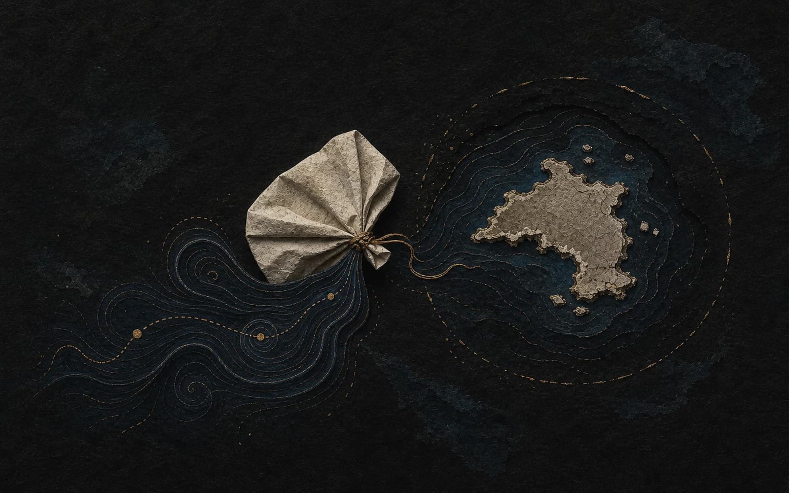 The wind-king's leather bag, every storm sealed inside it.